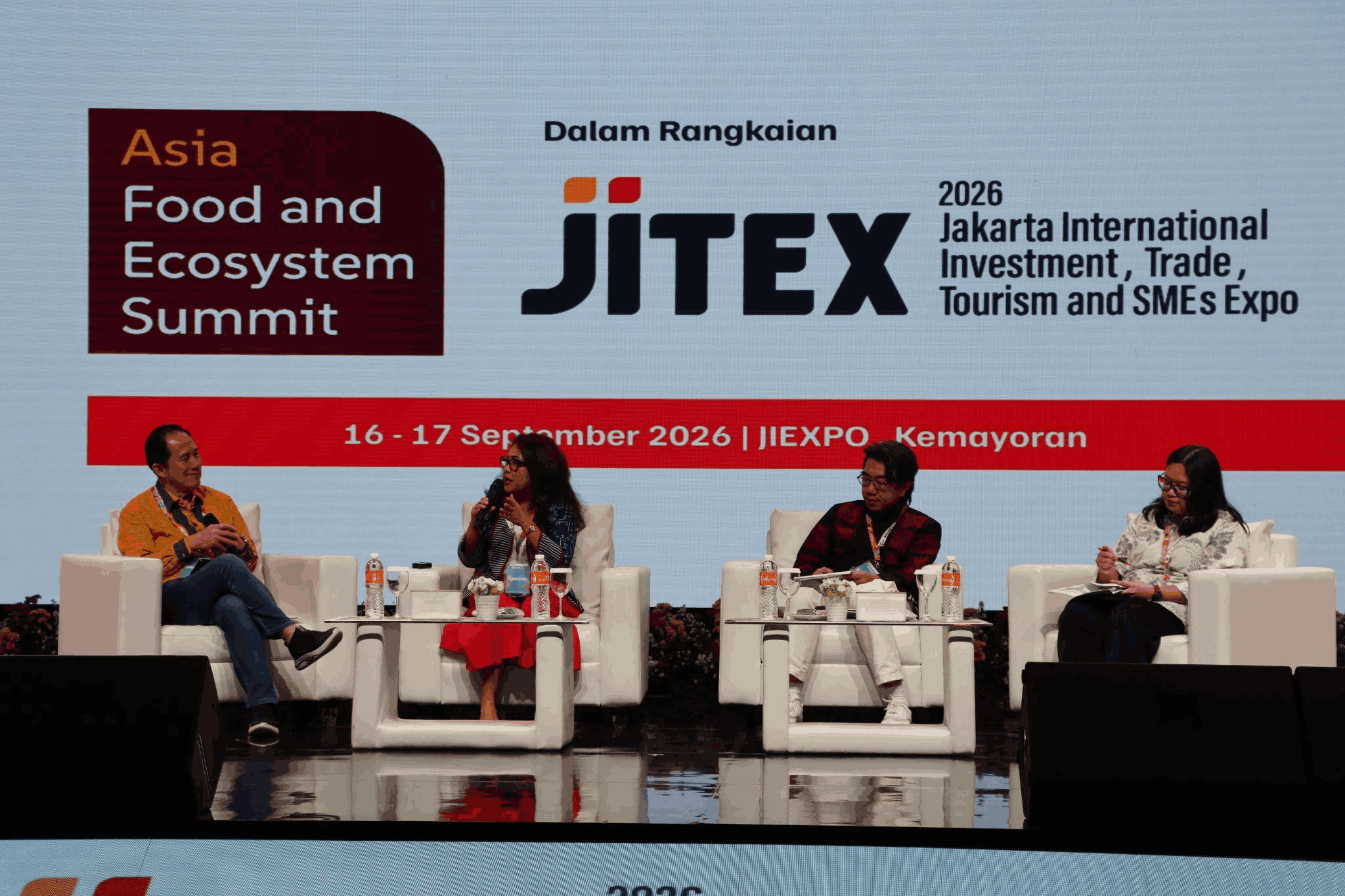 Asia Food & Ecosystem Summit di JITEX 2026 Dorong   Penguatan   Ekosistem   Pangan   dari Hulu hingga Hilir